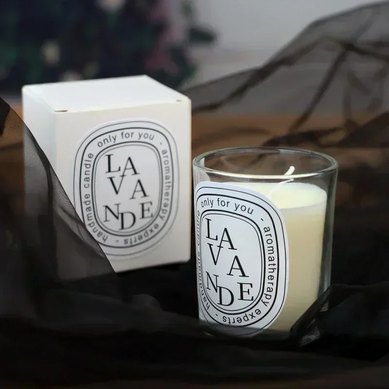 Romantic Transparent Scented Aromatic Candles, Wedding Candles, Guest Gift Candles & Decorative Candle Jar for Events
