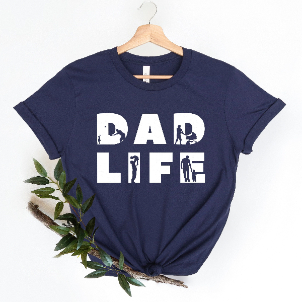 Dad Life Shirt, Hip Dad T-Shirt, Daddy Father Gift, Top Hip Stylish Dad Gift, Father's Day, Dad Gift From Wife, Dad Gift