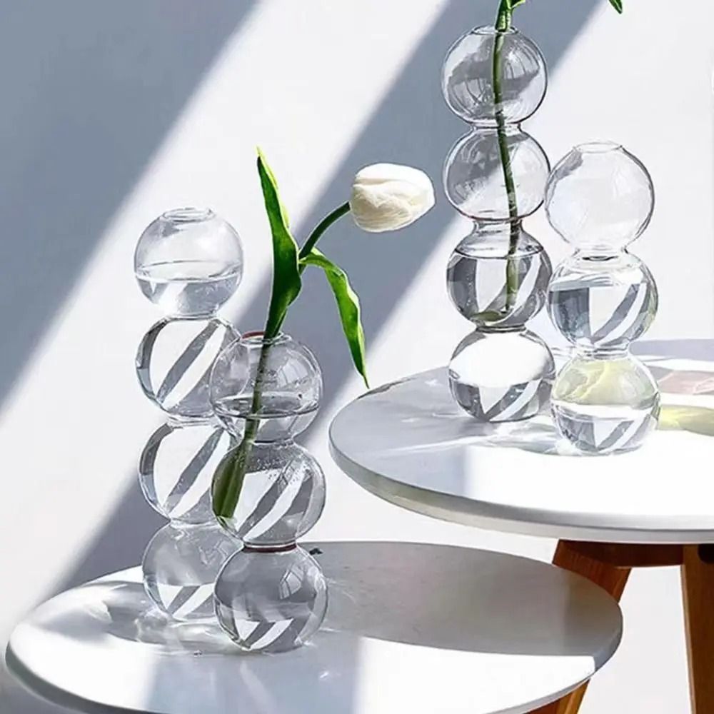 Romantic Spherical Glass Hydroponic Flower Pot