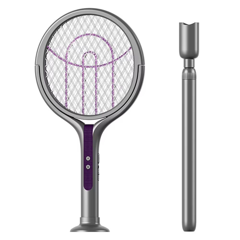 2-in-1 Rechargeable Electric Mosquito Swatter and Bug Zapper Lamp