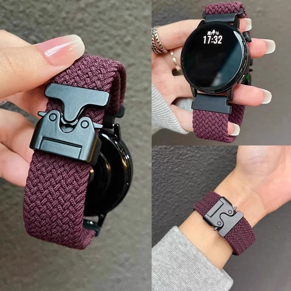 Parachute Fabric Watch Strap 20 mm 22 mm for Galaxy Watch Huawei
