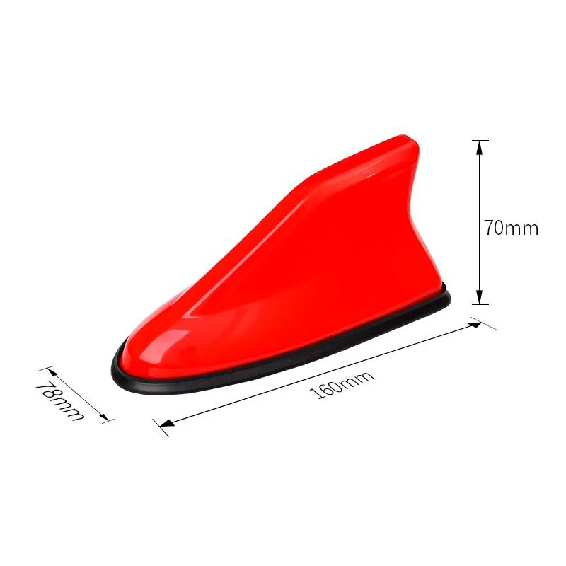 Universal Shark Fin Car Roof Antenna Carbon Fiber Style