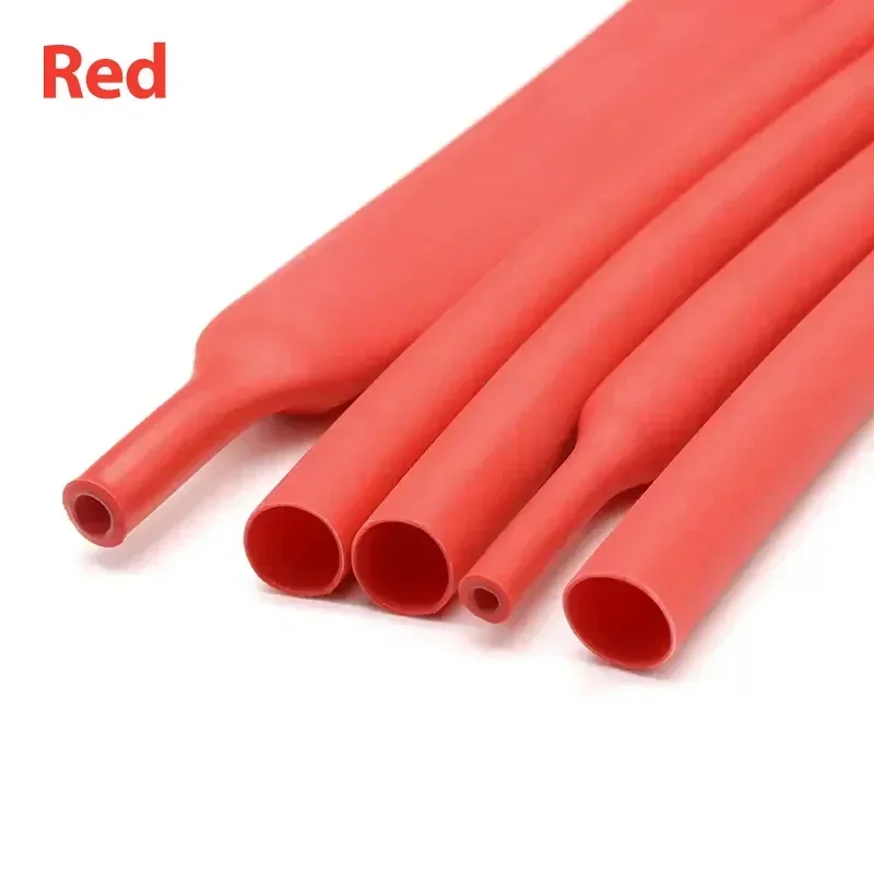 Black Heat Shrink Tube Polyolefin Thermal Insulated Cable Sleeve