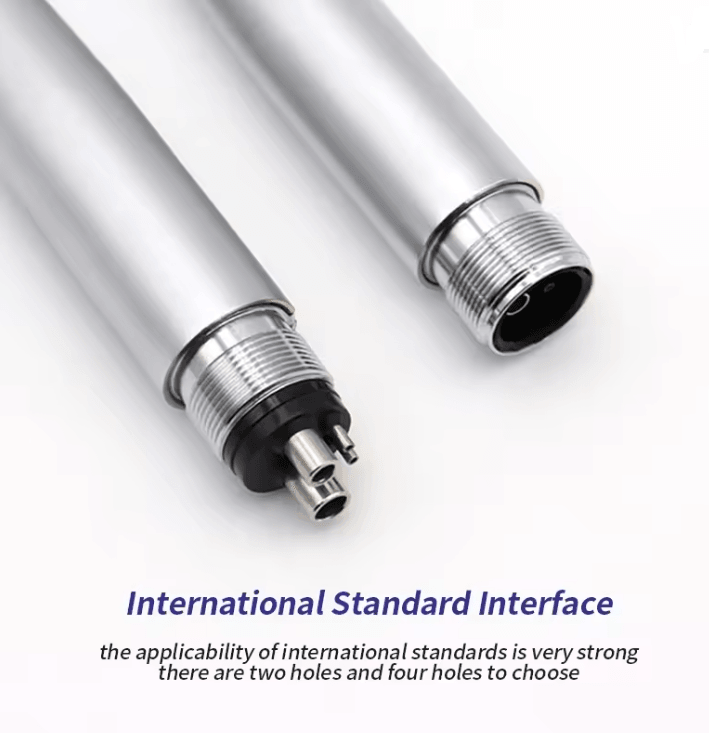 LumiDent LED Dental High Speed Handpiece with Ceramic Bearings and Push Button Design