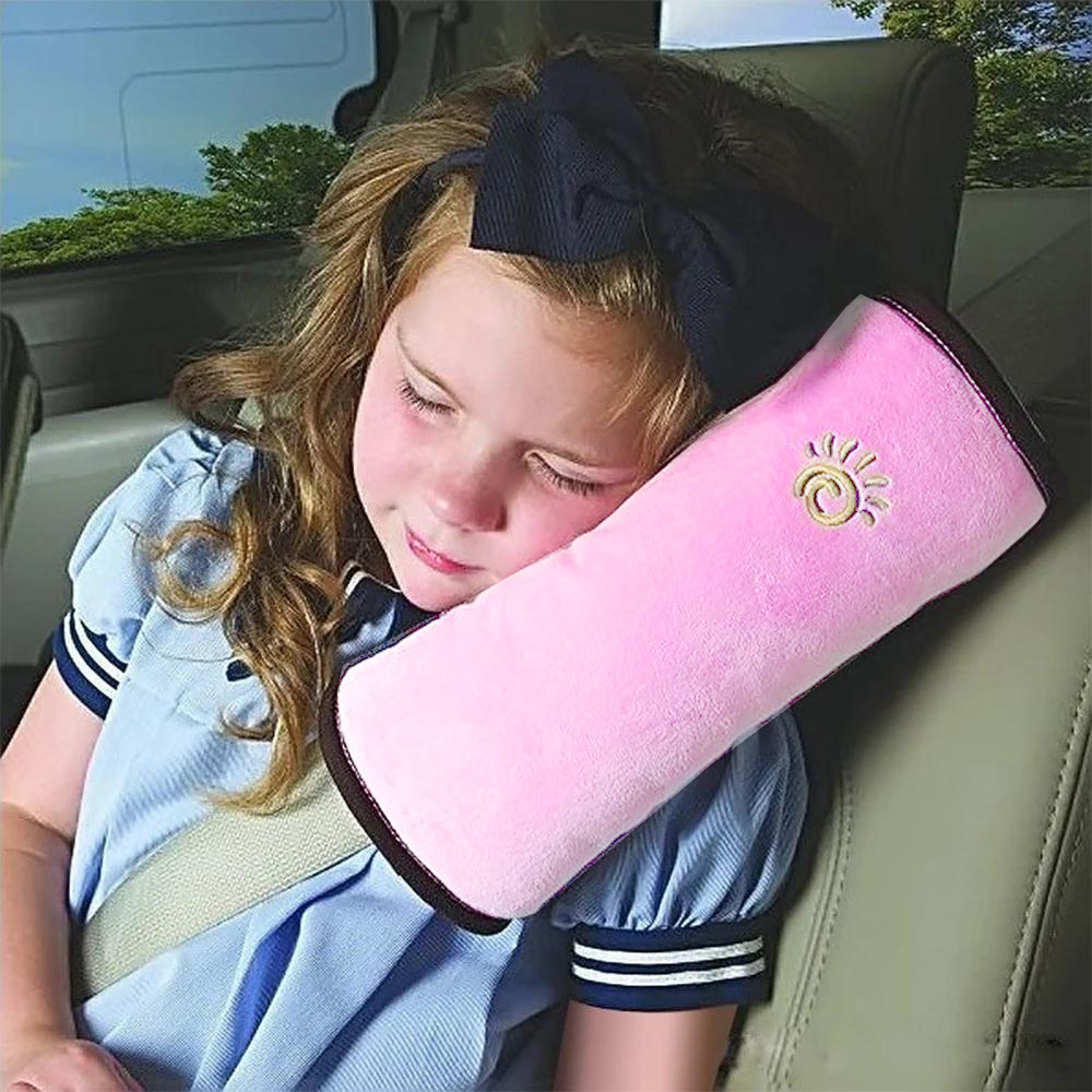 Universal Kids Shoulder Pad Car Seat Belt Chest Cushion Pillow Protector for Kids Women Safe Travel
