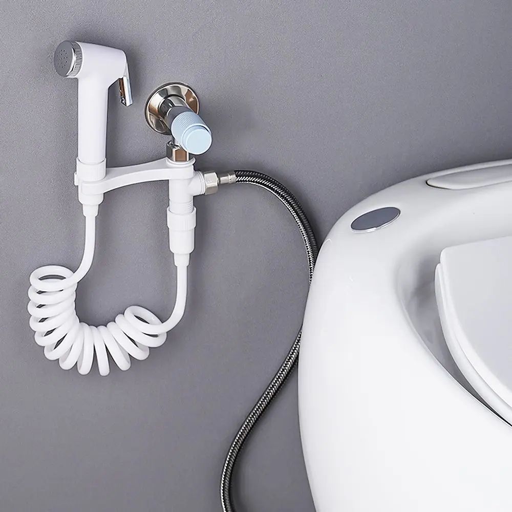 Stainless Steel Handheld Bidet Sprayer Head Self Cleaning