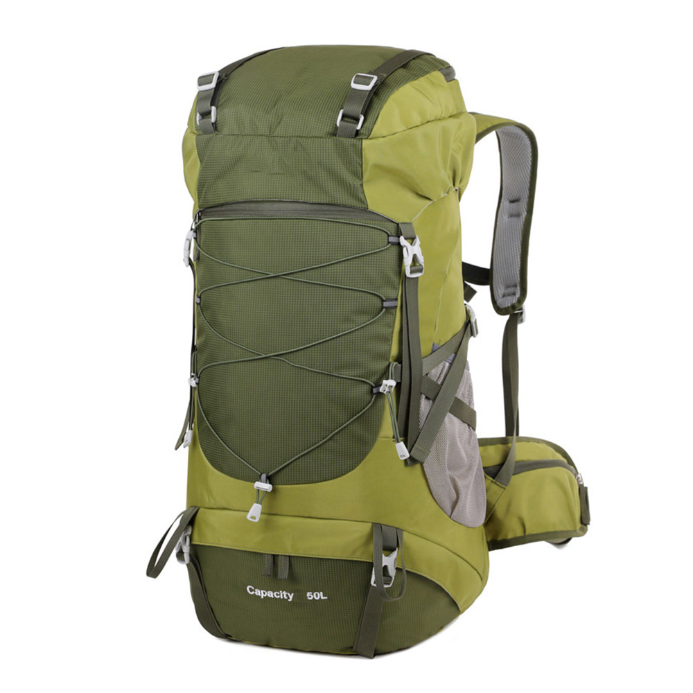 Waterproof Hiking Backpack with Rain Cover Large Capacity Trekking Travel Rucksack