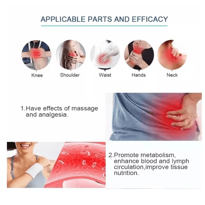Ultrasound Physiotherapy Massage Device – 1MHz No-Drug Muscle and Joint Pain Relief Machine