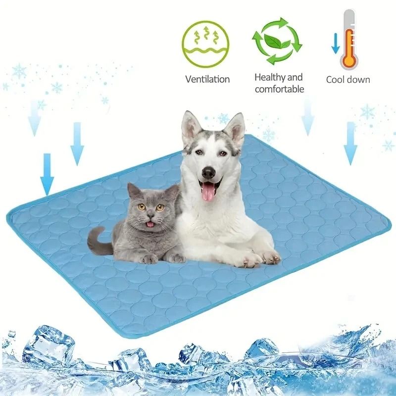 Summer Cooling Pet Mat and Ice Pad Blanket