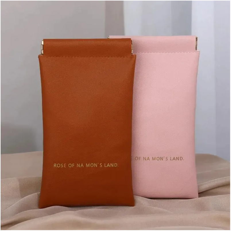 Sunglasses Case for Women Protective Glasses Holder with Automatic Closing