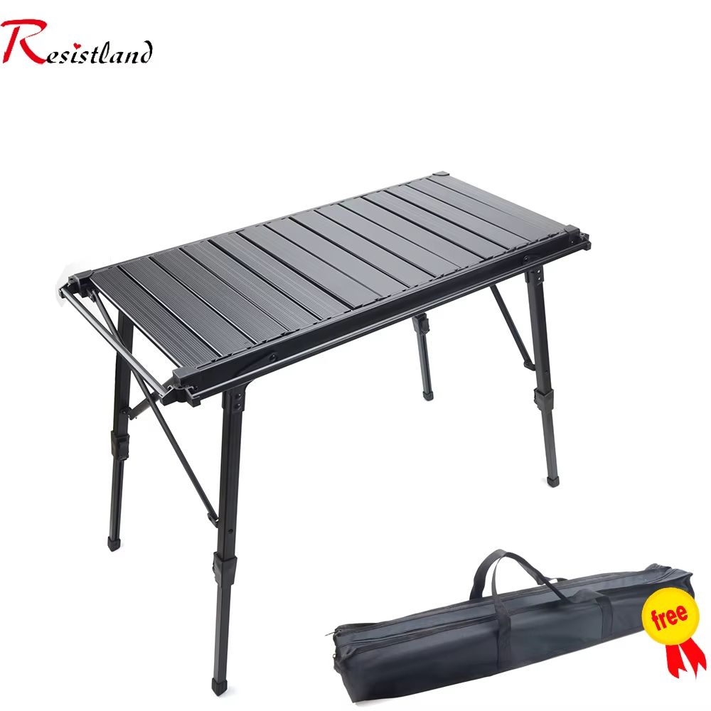 TrailFlex IGT Folding Camp Table with Removable Gas Stove Slot