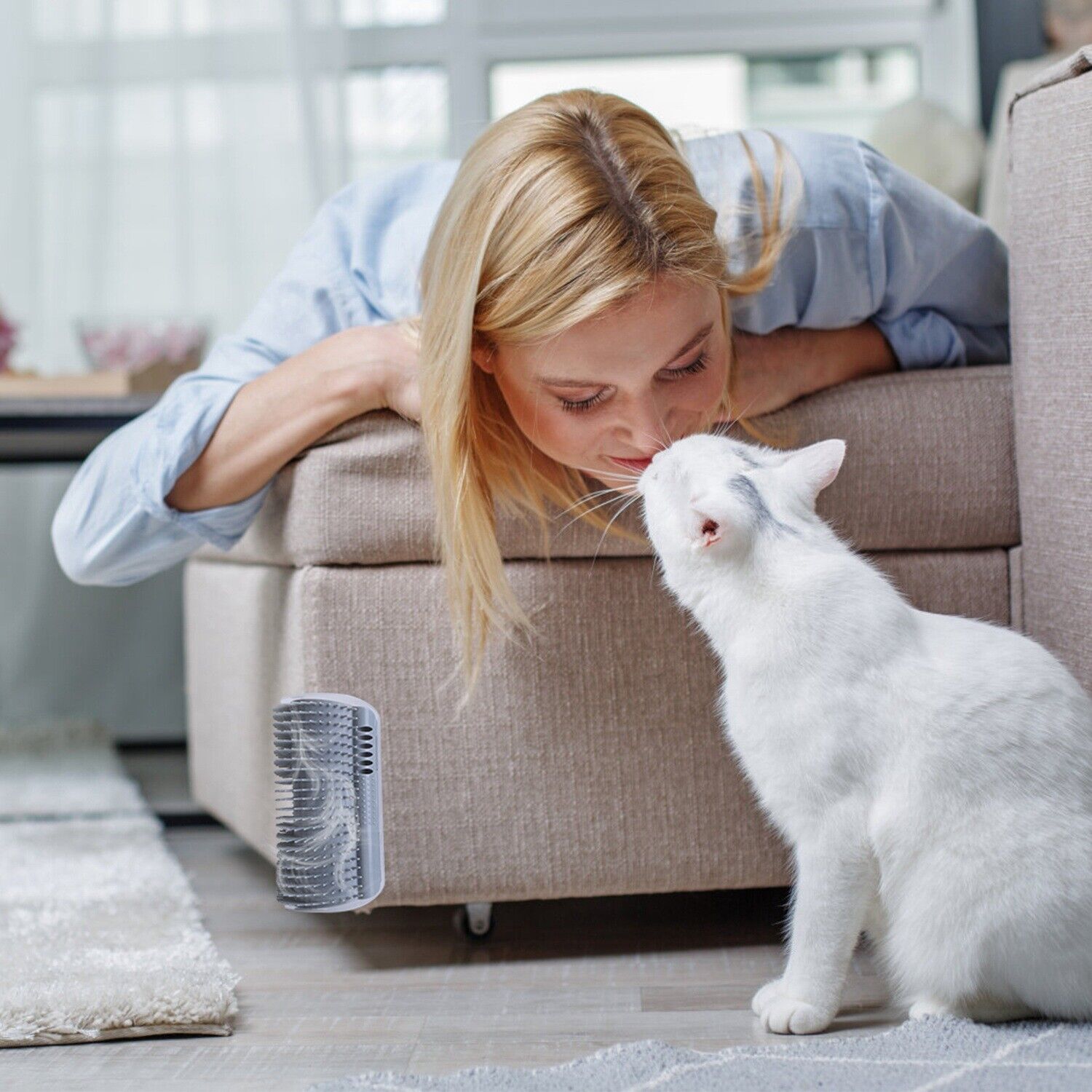 Cat Self Groomer Brush