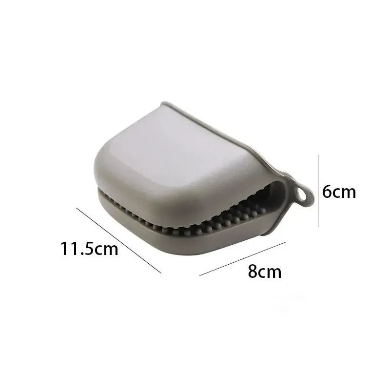 Thick Insulated Hand Clips Anti Slip High Temperature Resistant Silicone Oven Gloves
