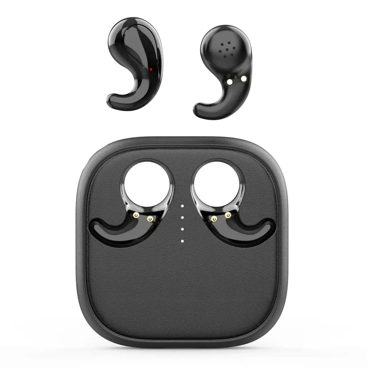 Ultra-Light Sleep Wireless Earbuds – Bluetooth 5.3 & Noise Isolation – Mini Invisible TWS Headphones