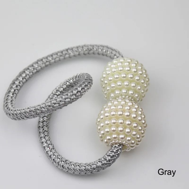 Pearl Magnetic Curtain Tieback