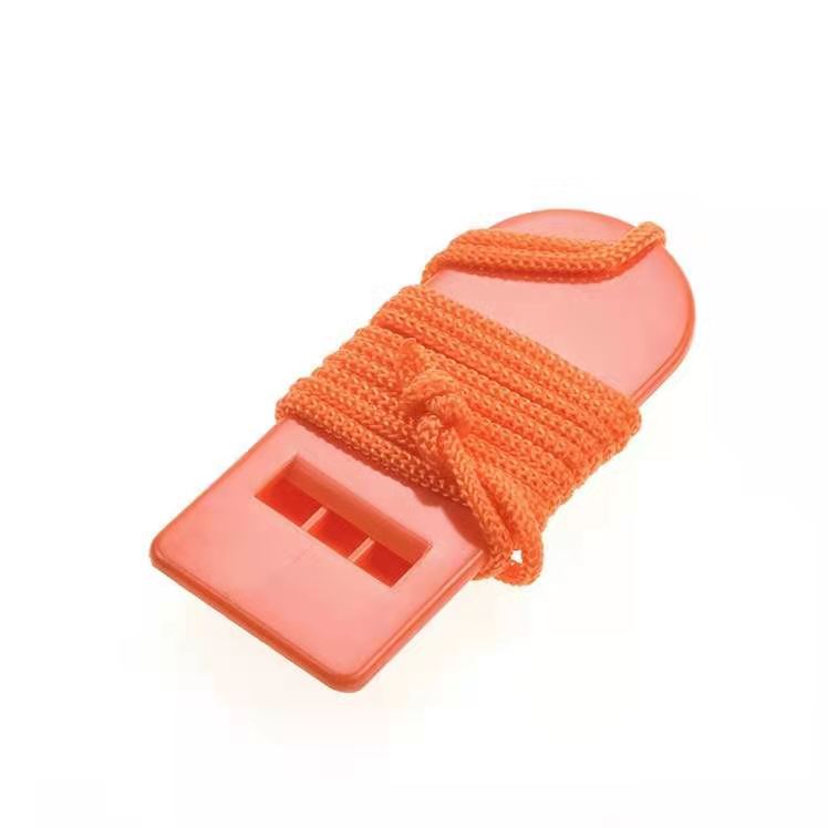 Survival Whistle for Hiking & Camping Emergency Flat Design for Safety & Rescue