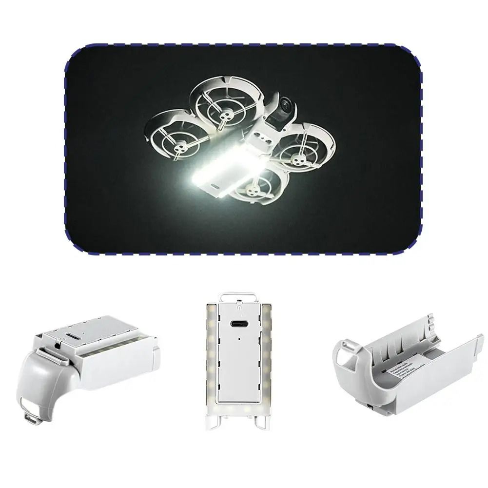DJI NEO Landing Gear Light Rechargeable Drone Night Light Height Extension