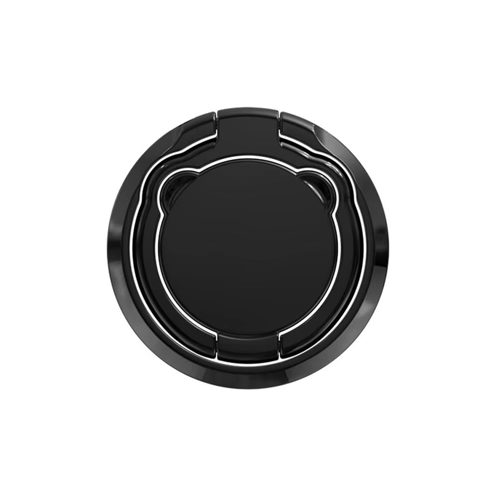 360° Rotating Foldable Phone Stand with Ultra-Thin Metal Ring Holder and Multi-Angle Kickstand