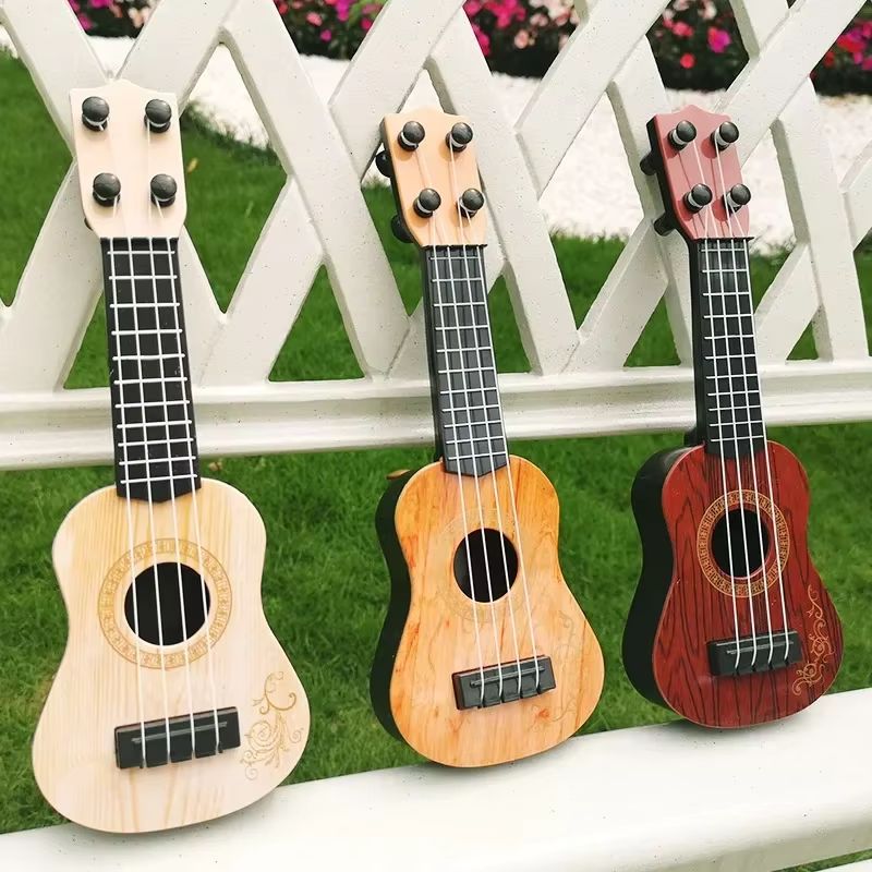 Mini 4 String Kids Ukulele Guitar Toy for Early Music Learning