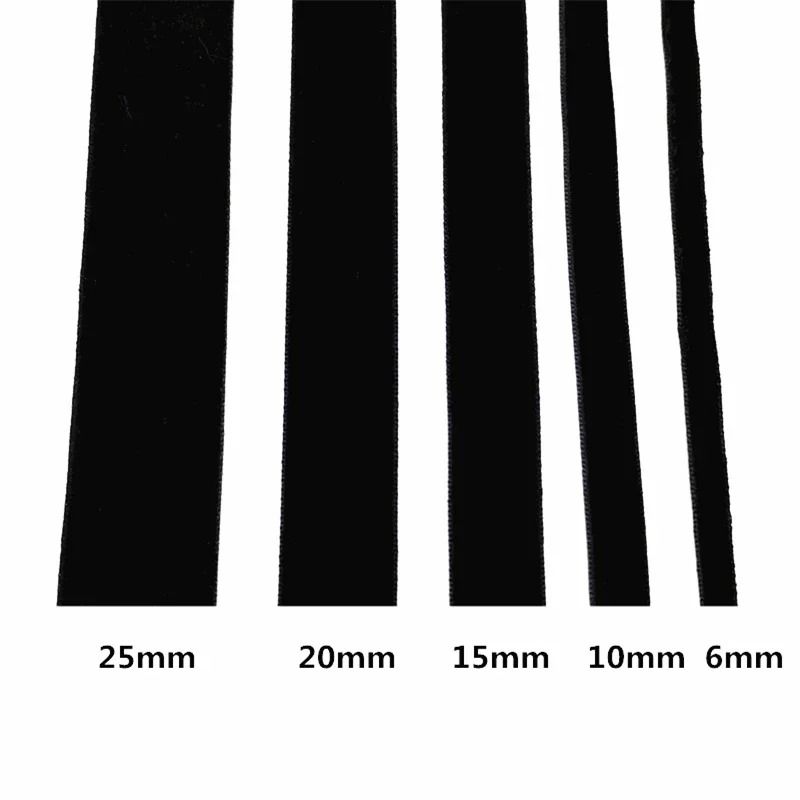 Professional Multi-Width Velvet Ribbon | Premium 5-Yard Wedding, Gift Wrapping & DIY Bowknot System
