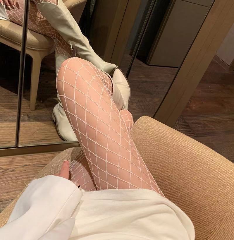 Sexy Fishnet Body Stockings Mesh Nylon Pantyhose Lingerie High Waist Fishnet Lingerie