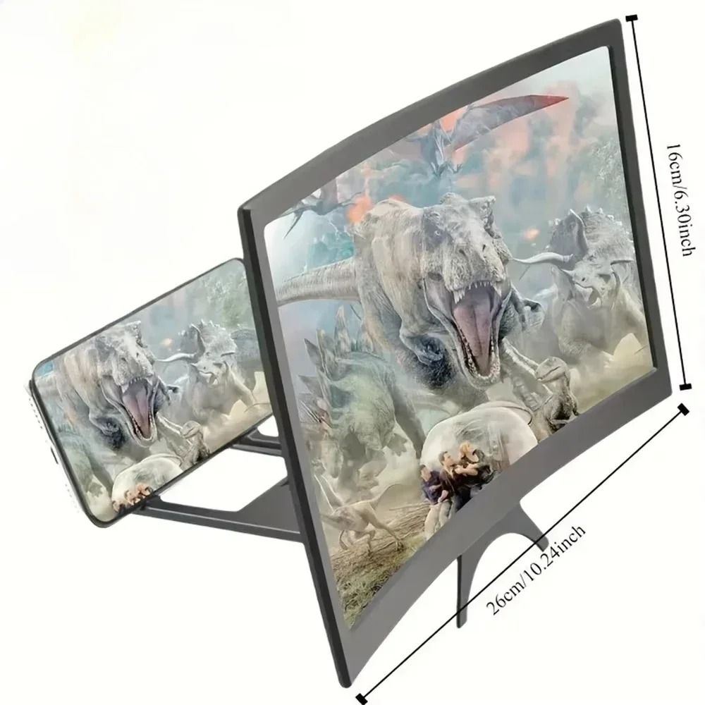 Phone Screen 3D HD Magnifier with Stand
