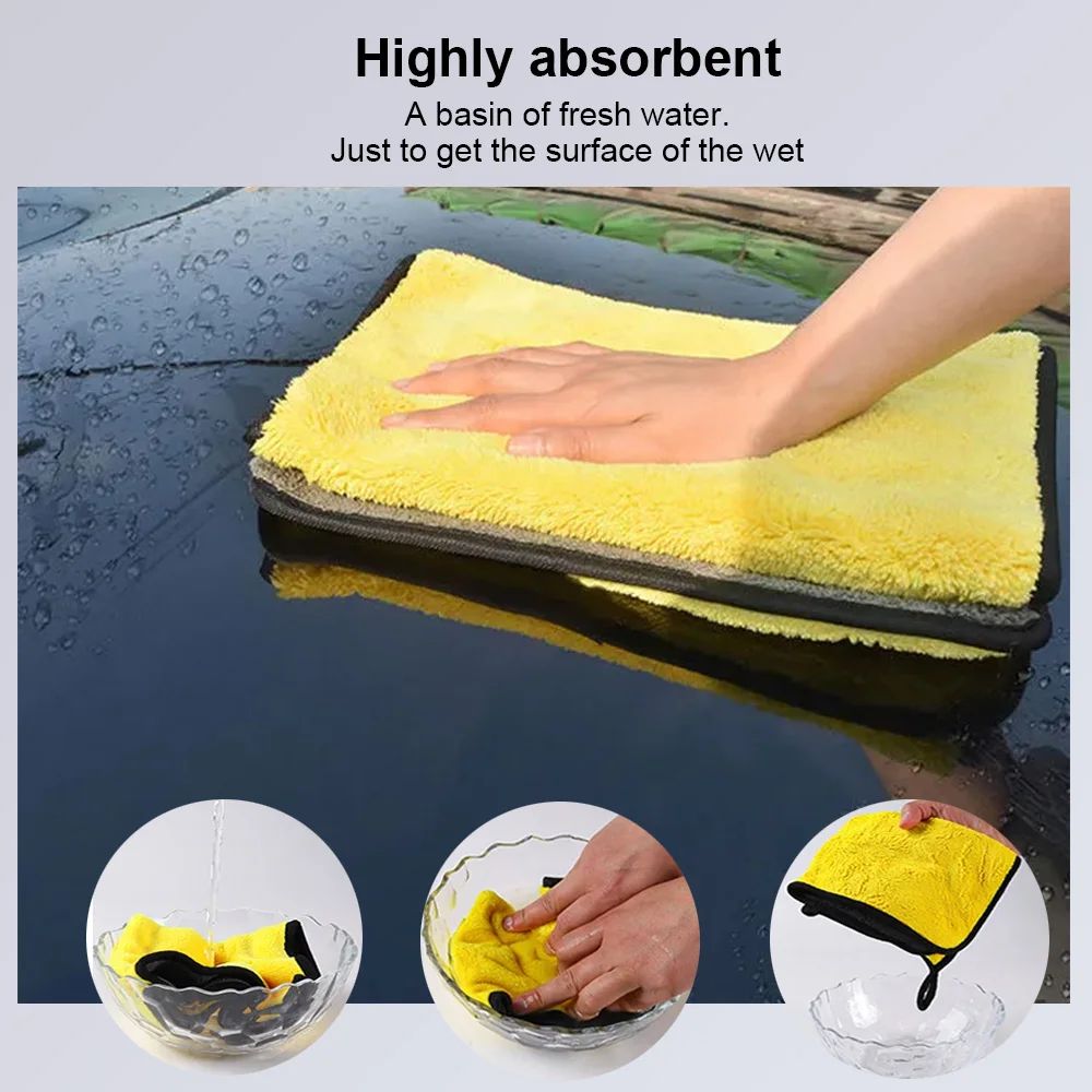 Premium Microfiber Car Wash Towel
