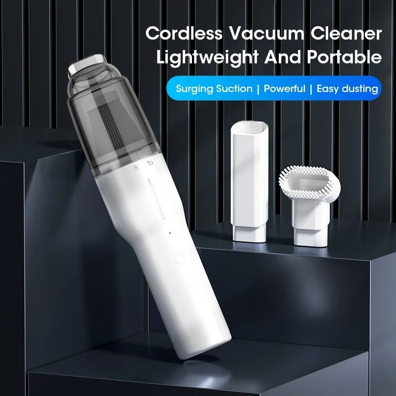 Wireless Handheld Car Vacuum Cleaner with Strong Suction Power