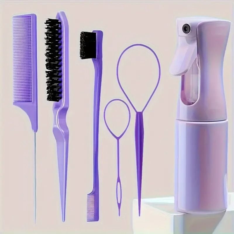 Professional 6-Piece Hair Styling and Braiding Set