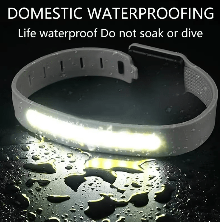 COB LED Armband Light 500LM USB Type-C Rechargeable Safety Light for Running and Cycling
