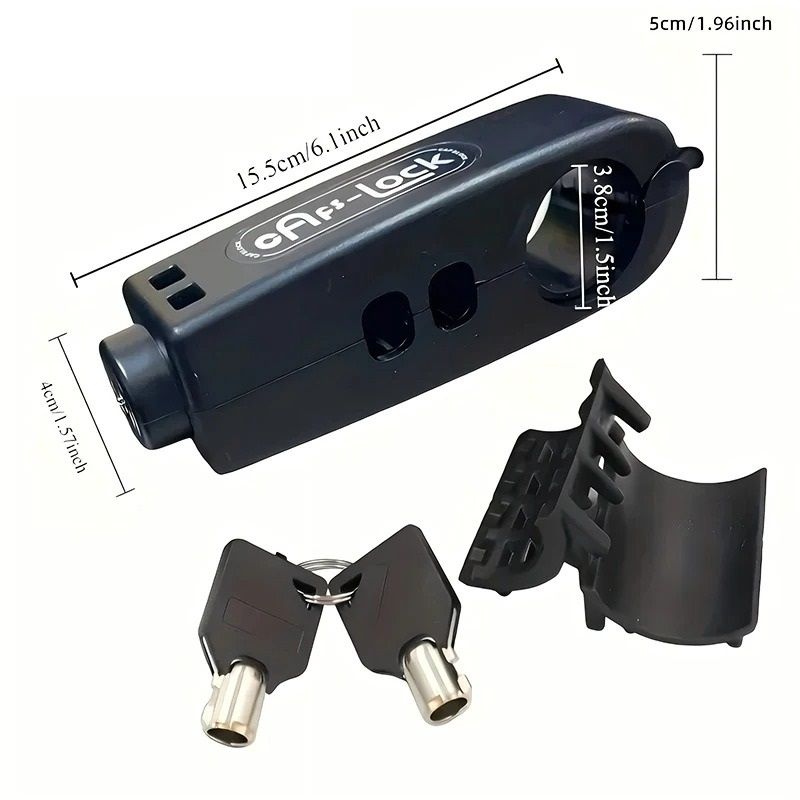 Portable Mini Bicycle Anti Theft Lock for Bikes Scooters and Motorcycles