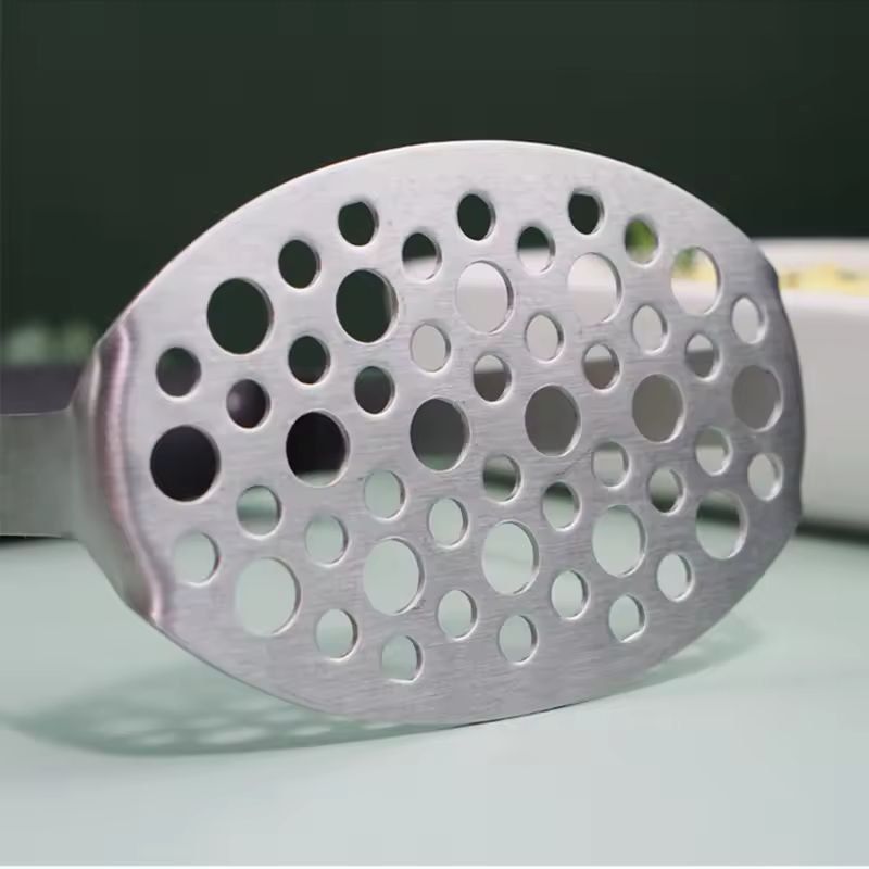 Premium Stainless Steel Potato Ricer & Smooth Masher Press