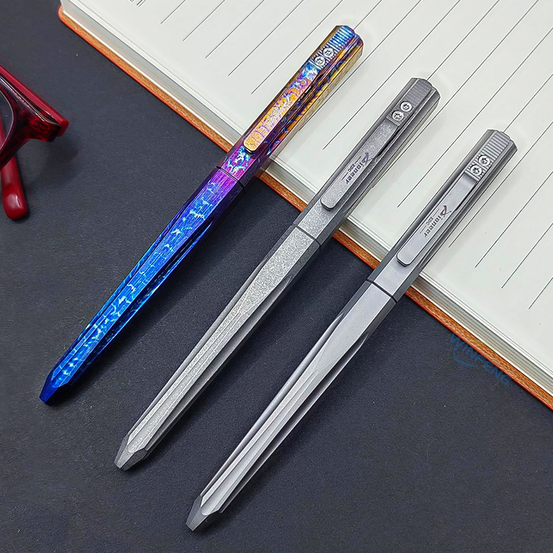 Titanium Alloy Tactical Pen & Emergency Glass Breaker Tool