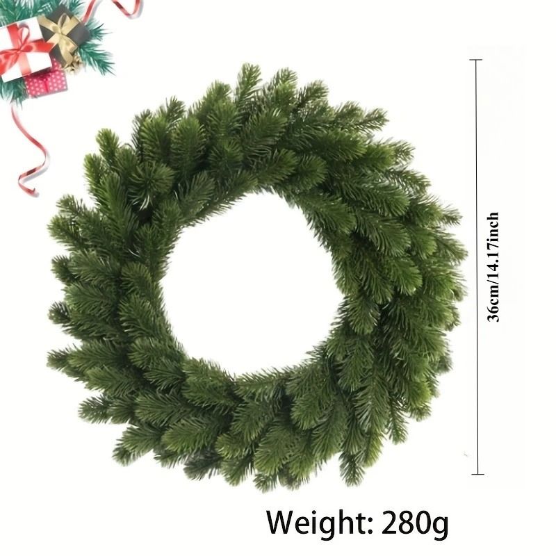 Everlasting Evergreen Pine Holiday Wreath