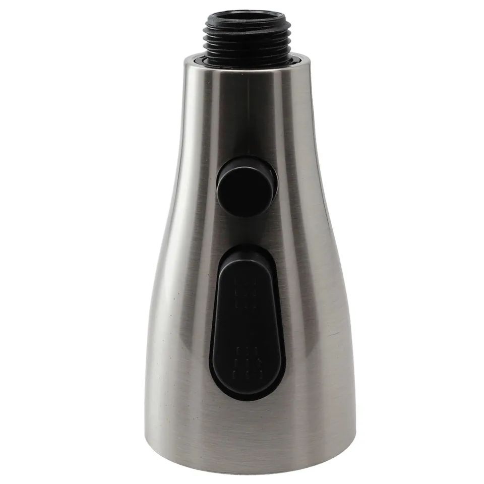 3-Mode Kitchen Faucet Sprayer Head Replacement – Pull-Out Tap Nozzle with 1/2in Connection & Water Saving Design