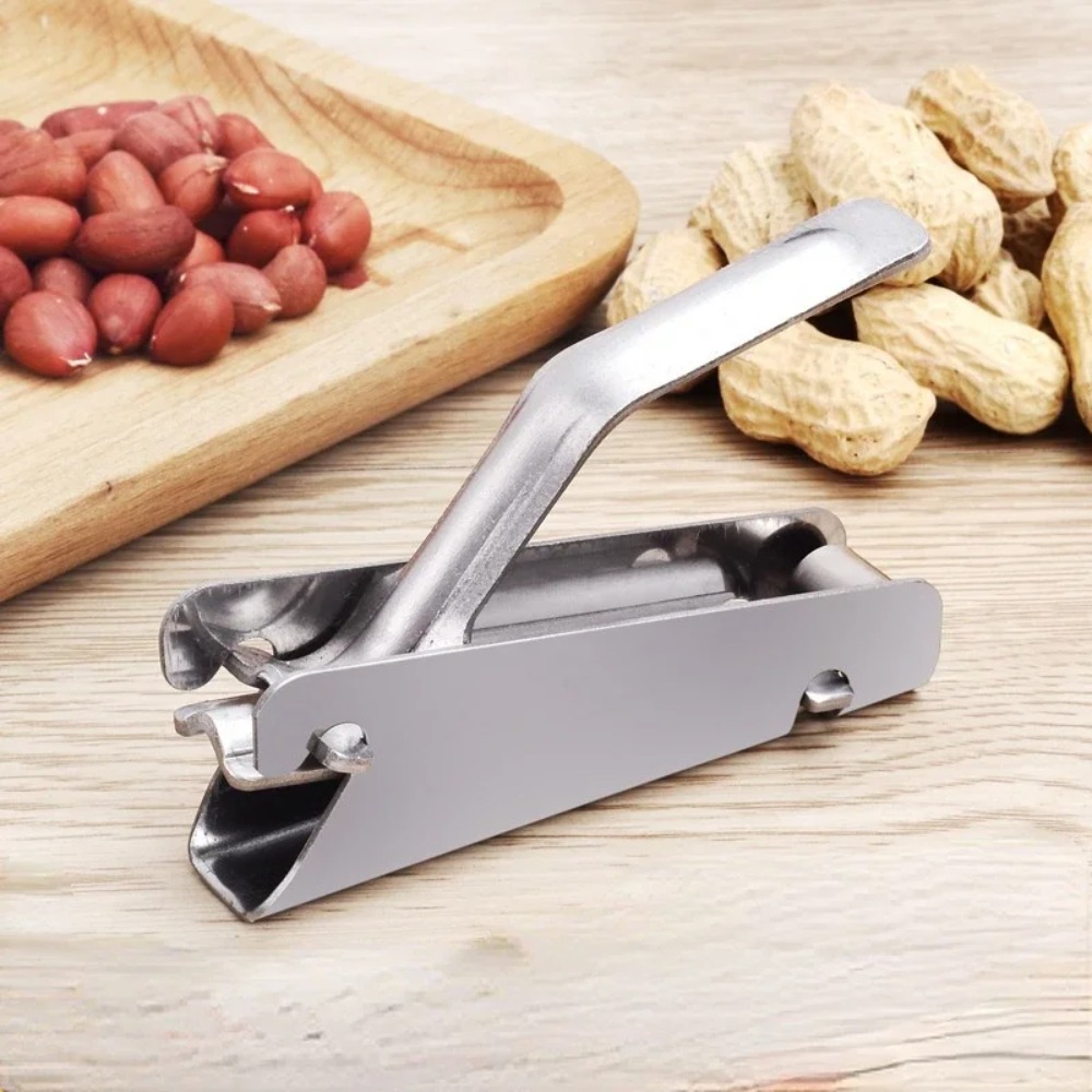 Stainless Steel Melon Seeds Sheller, Nuts Opener, Plier Clamp, Pistachio Walnut Pine Opener, Sunflower Seeds Peeler