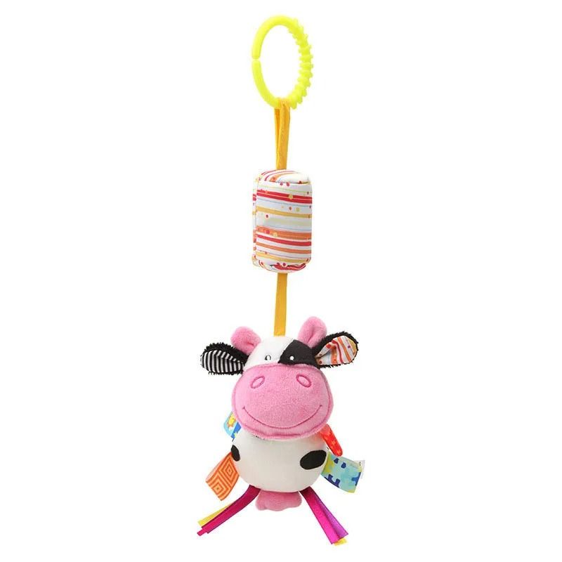 Soft Baby Crib Hanging Rattle Stroller Mobile Educational Plush Toy