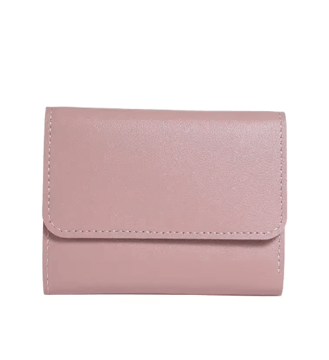 Womens Ultra Thin Trifold Wallet –Compact Student Card Holder & Coin Purse
