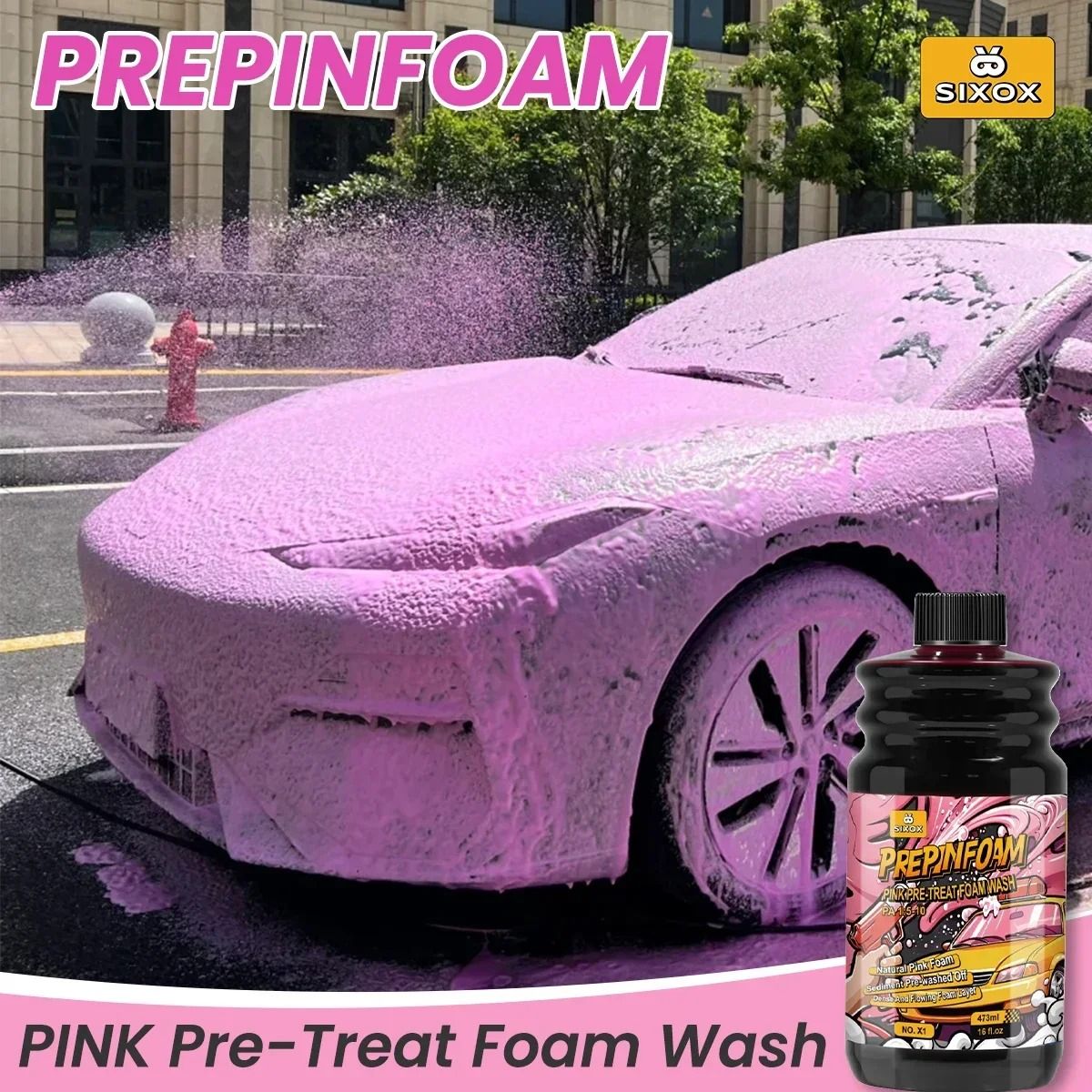 Pink Magic High-Concentration Foam Shampoo