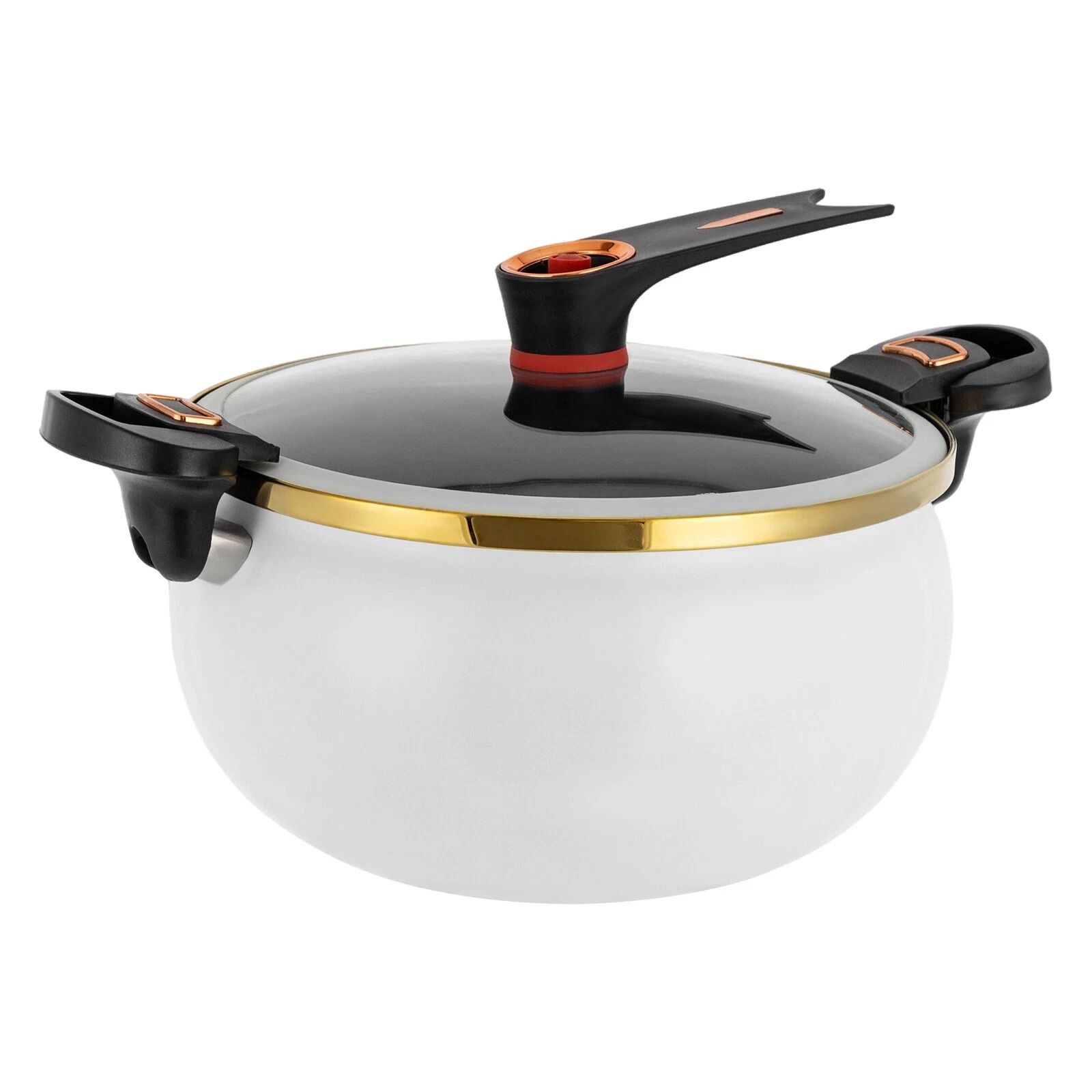 Micro Pressure Cooker, Home Restaurant Cooker with Visual Lid