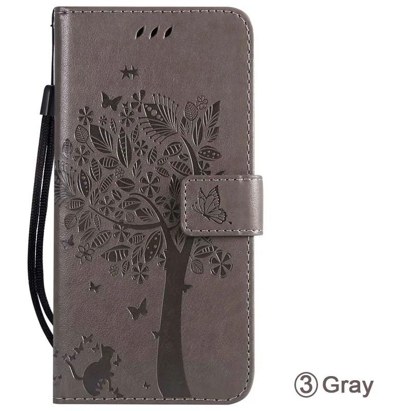 Leather Flip Wallet Phone Case with Card Holder