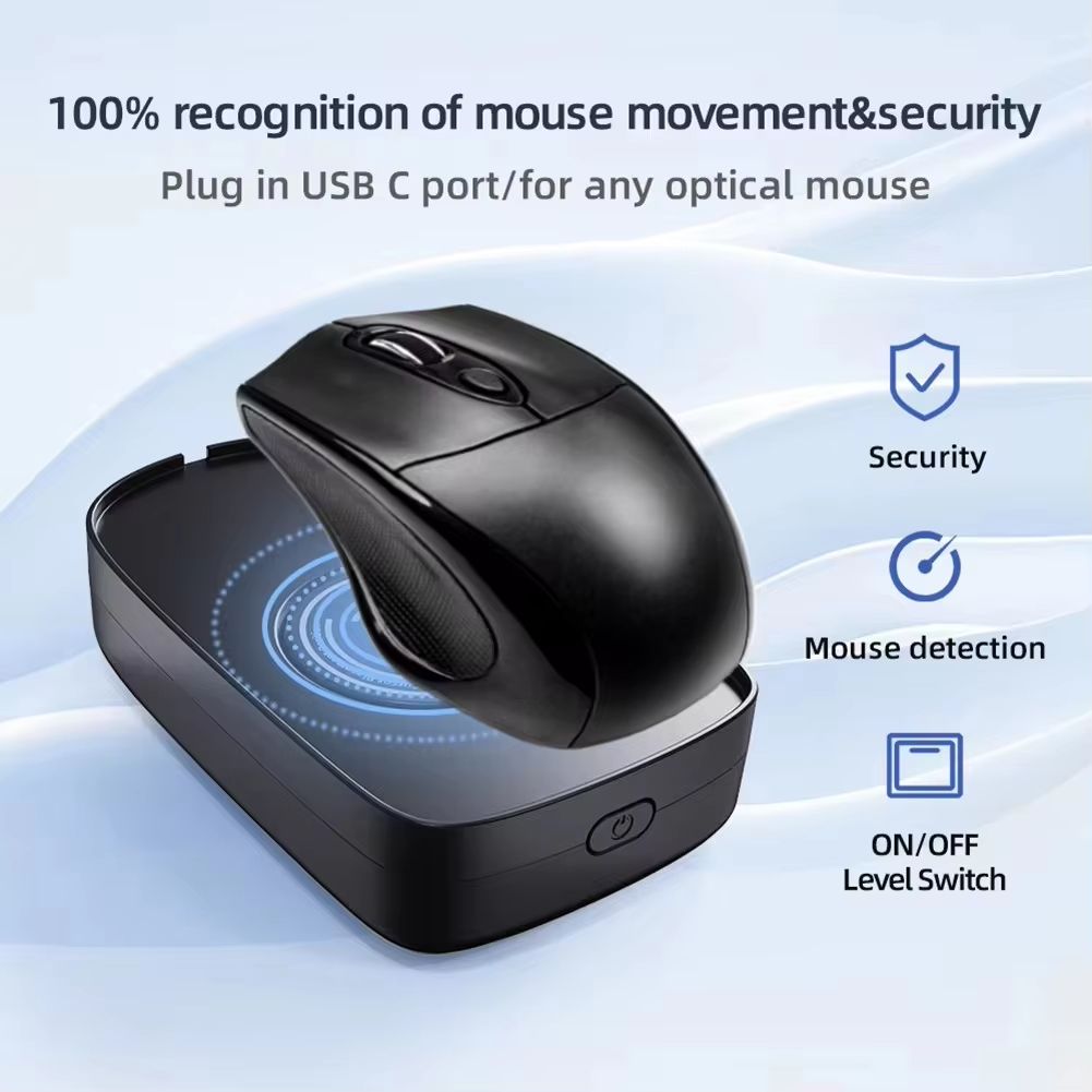 Undetectable USB Mouse Jiggler – Silent Computer Mover Keeps PC Awake Automatically