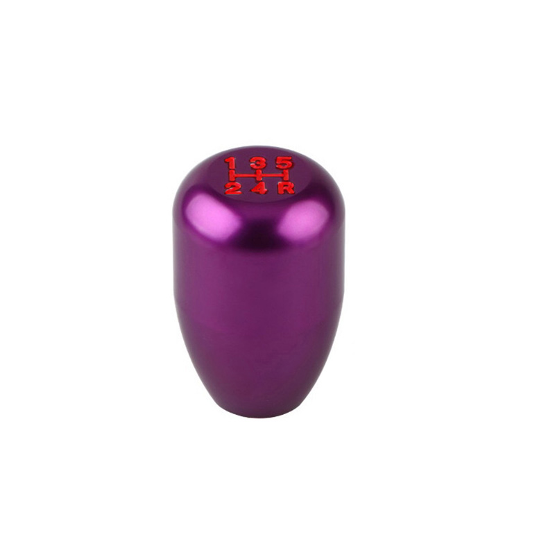 Universal 5-Speed Aluminum Gear Shifter Knob – Manual Transmission & Automatic Shift Lever