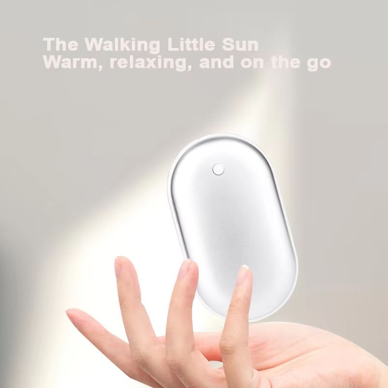 Ultra Thin Rechargeable Hand Warmer Double-Sided Heating Pocket Heater