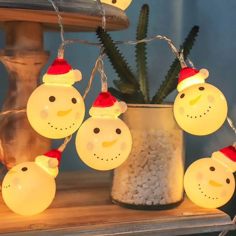 Santa Claus LED String Light Garland