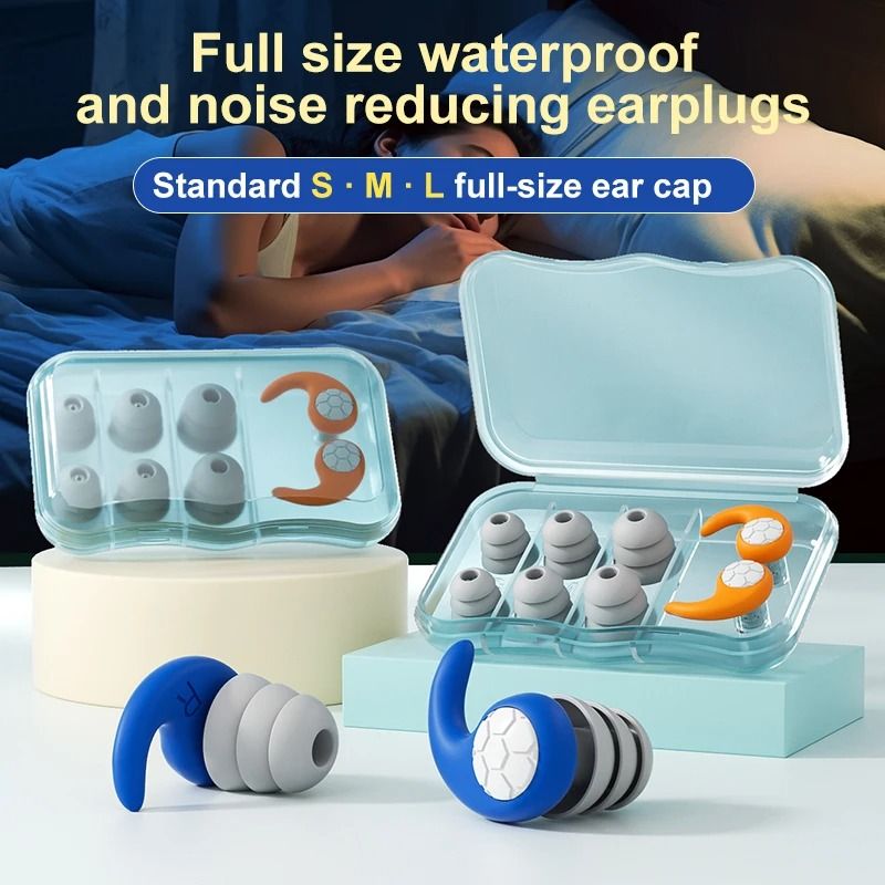Noise Reduction Ear Plugs Set – Waterproof Silicone Protection – High-Yield Sleep & Swimming Interaction Hub