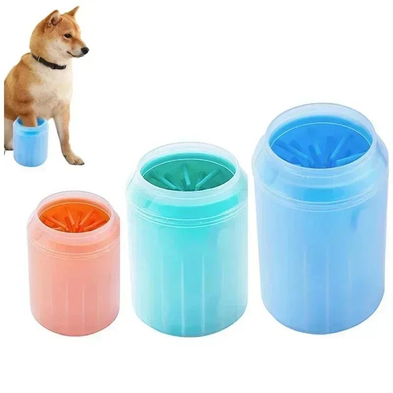Soft Silicone Dog Paw Washer Cup Paw Cleaning Brush for Dogs and Cats