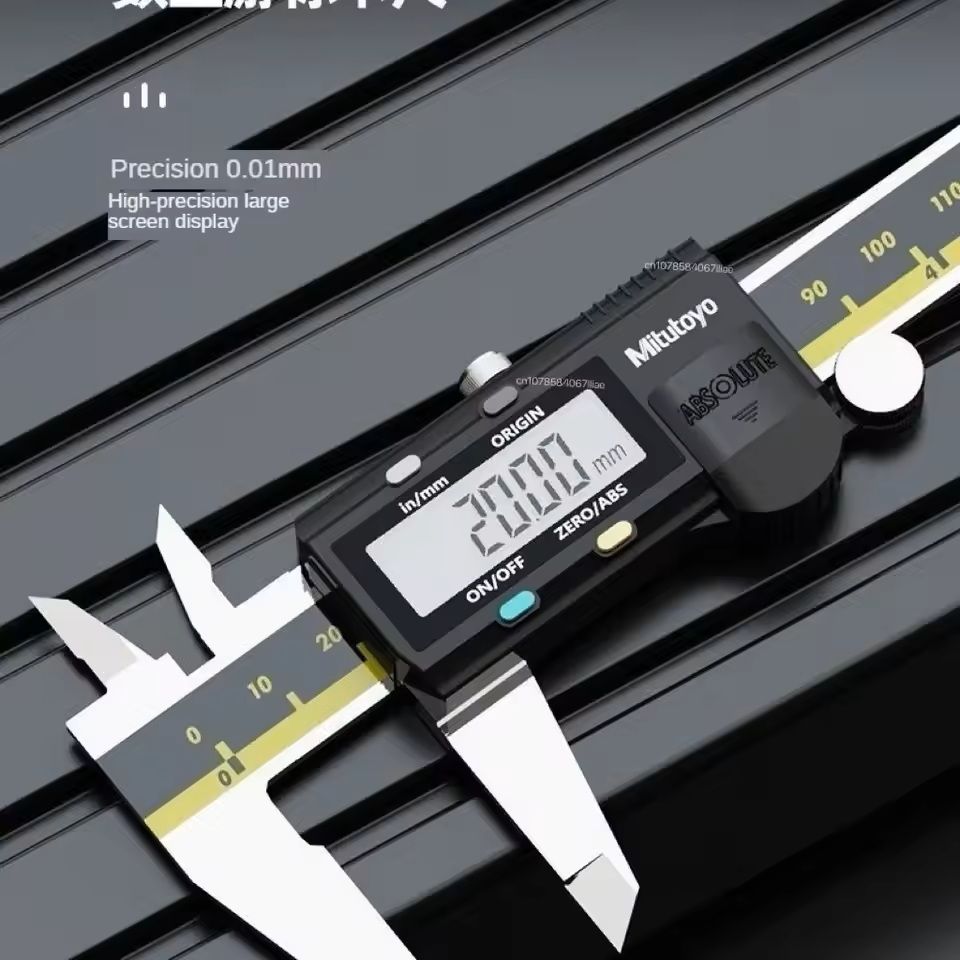 LCD Digital Stainless Steel Caliper with Vernier Scale in 6 8 12 Inch Measuring Options