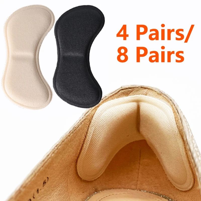 Heel Cushion Pads with Adhesive Backing for Anti-Wear Comfort and Blister Protection