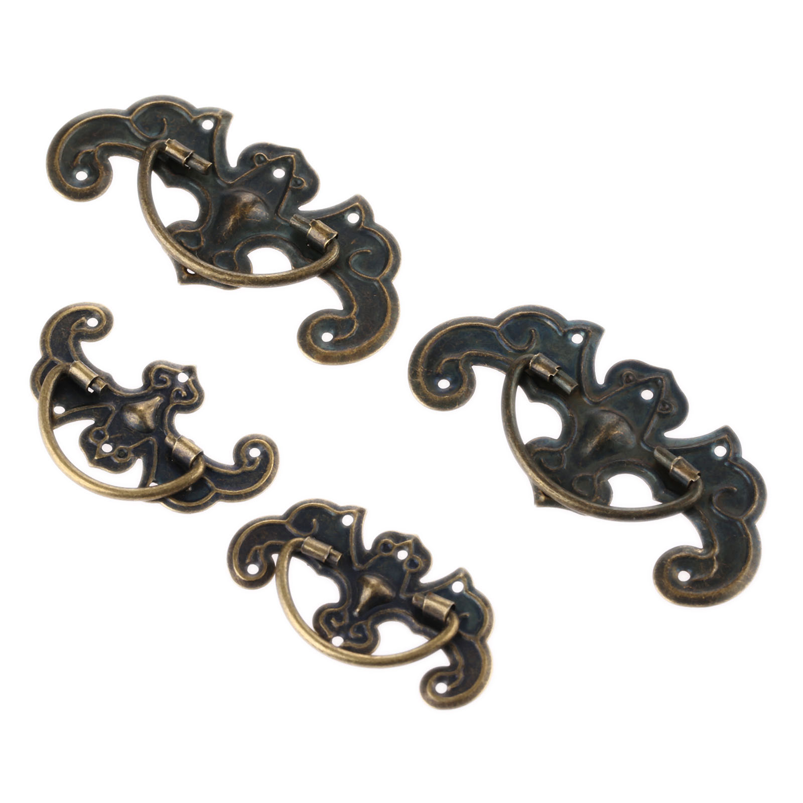 Vintage Antique Cabinet Handles Iron Drawer Knobs for Furniture and Kitchen Cabinets